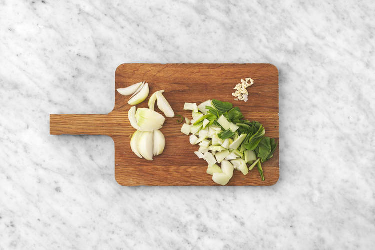 Förbered grönsaker