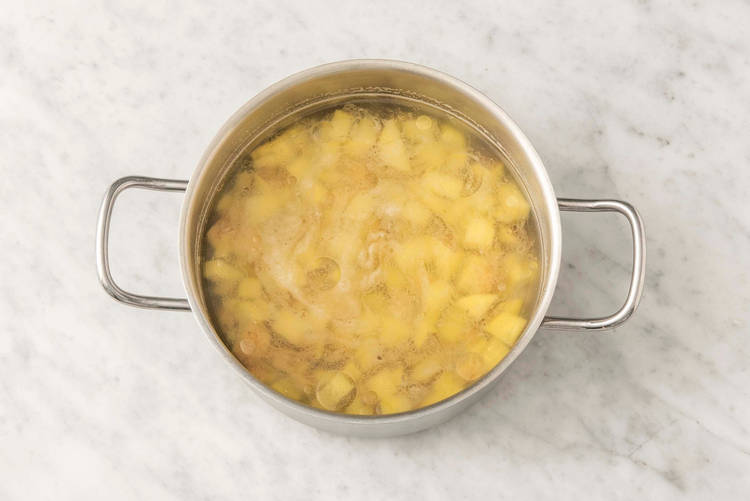 Cuire les pommes de terre
