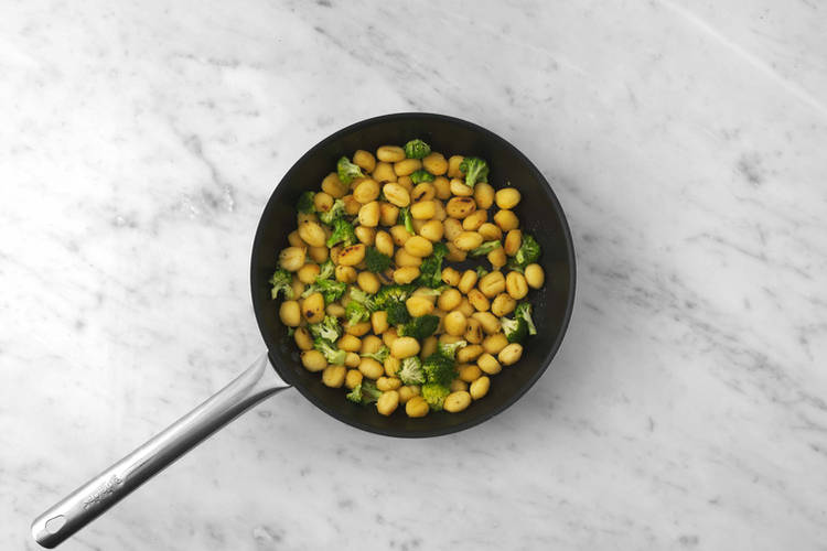 Fry the Gnocchi and Broccoli