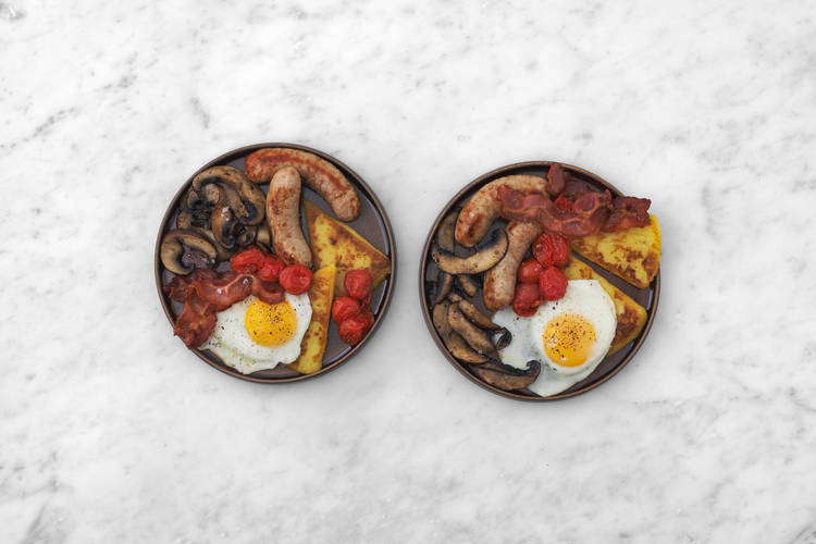 Fry the Eggs and Serve