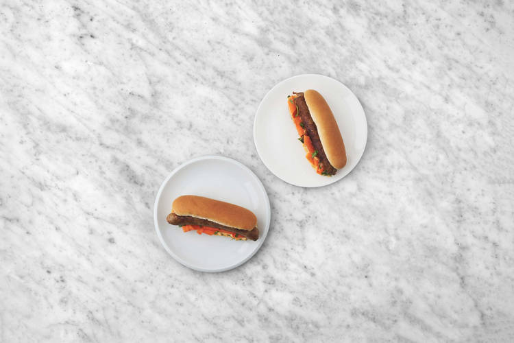 Bánh Mì Style Hot Dogs