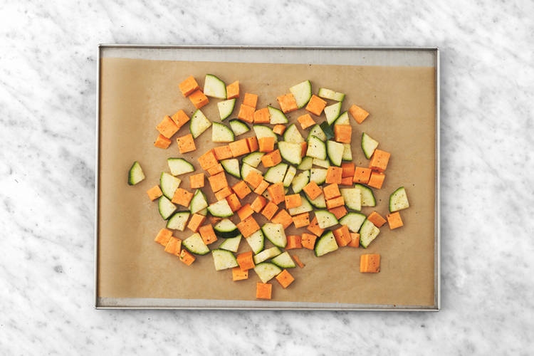 Roast the veggies 