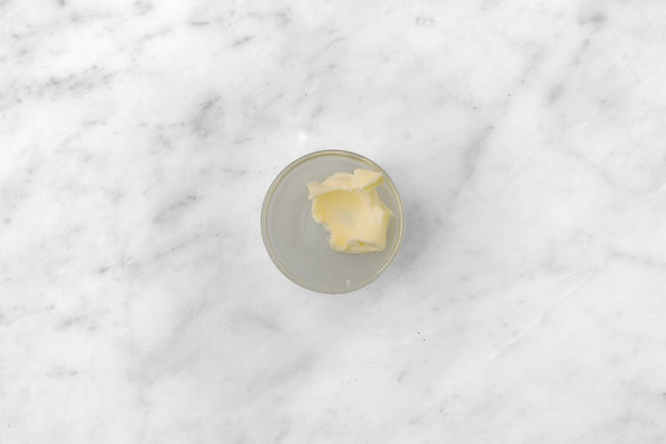 Make the garlic butter