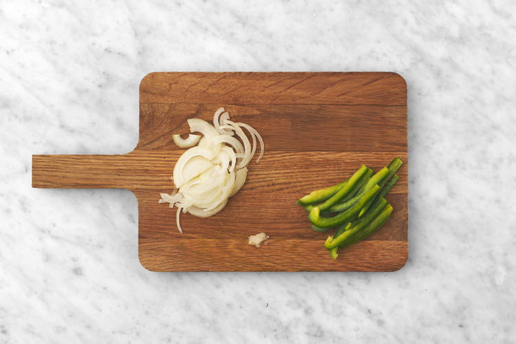 Forbered grøntsager