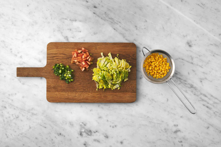 Cook the rice & get prepped