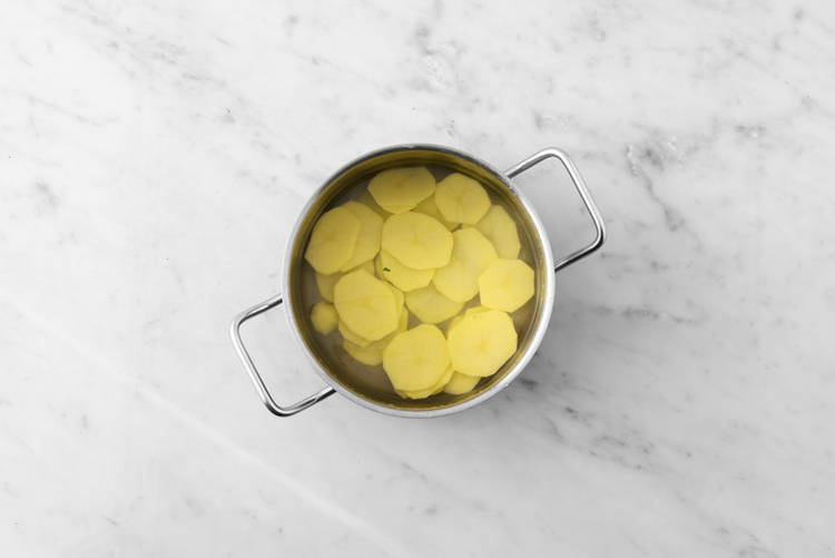 Kartoffeln vorbereiten