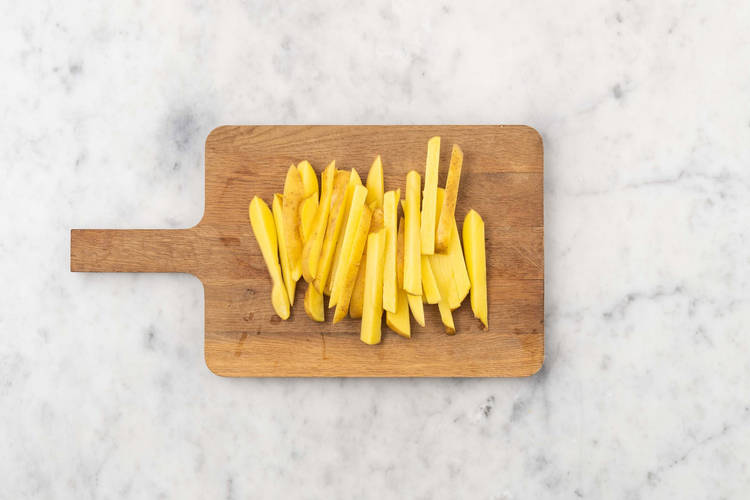 Préparer les frites