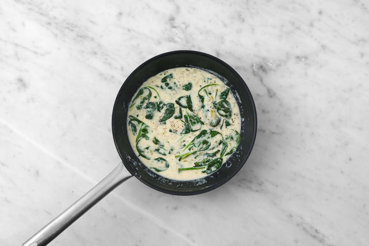  Spinazie à la crème maken