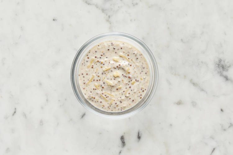 Préparer la garniture à steak