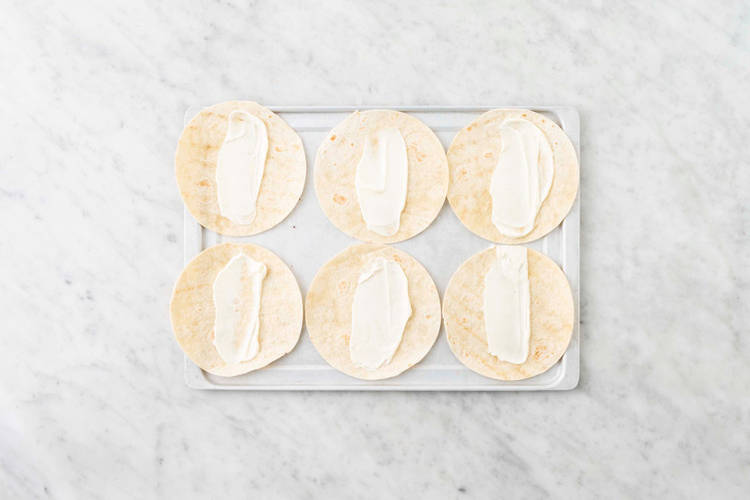 Make the Quesadillas