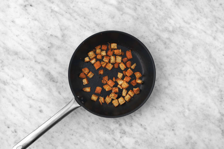 Les croûtons prennent le relais