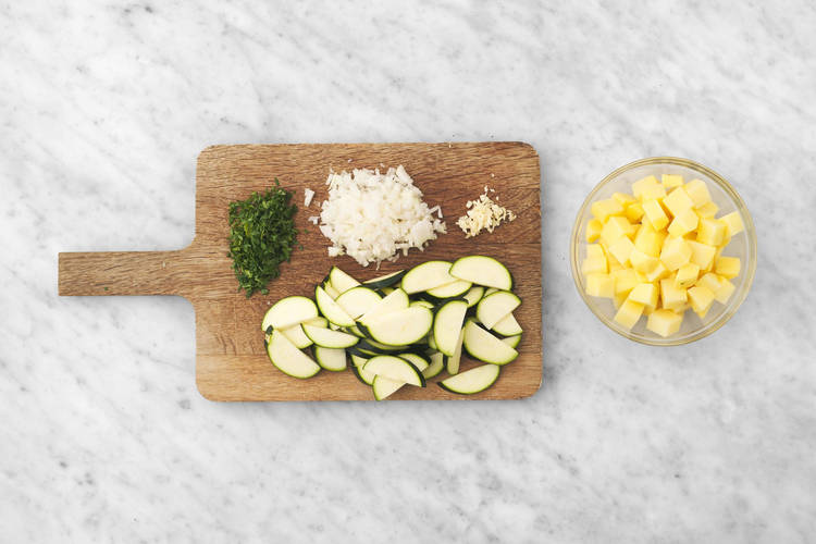 Légumes à la chaîne