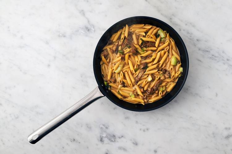 Assembler les pâtes