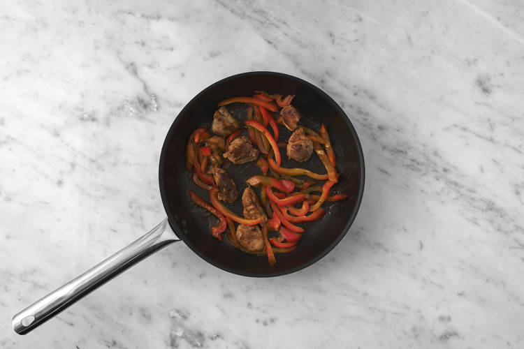 Add the Veg and Spice