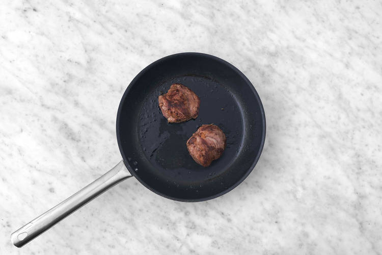 Fry the Lamb Steaks