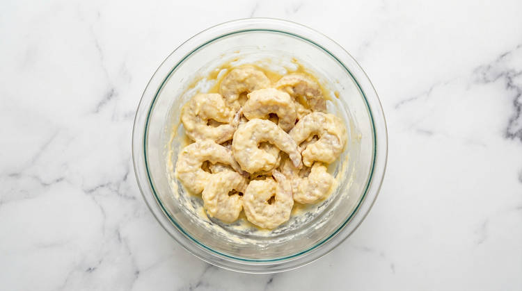 Make Batter & Coat Shrimp