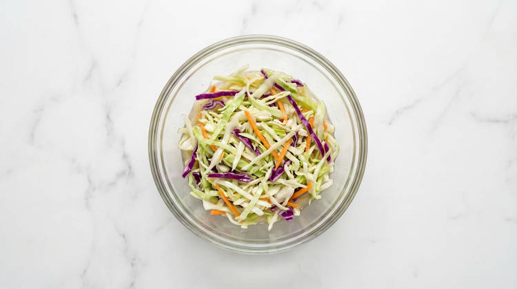 Toast Buns & Make Slaw