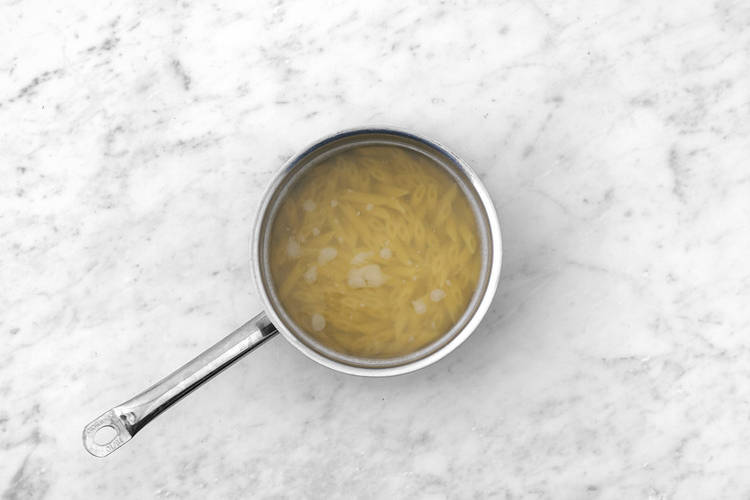 Cook the pasta