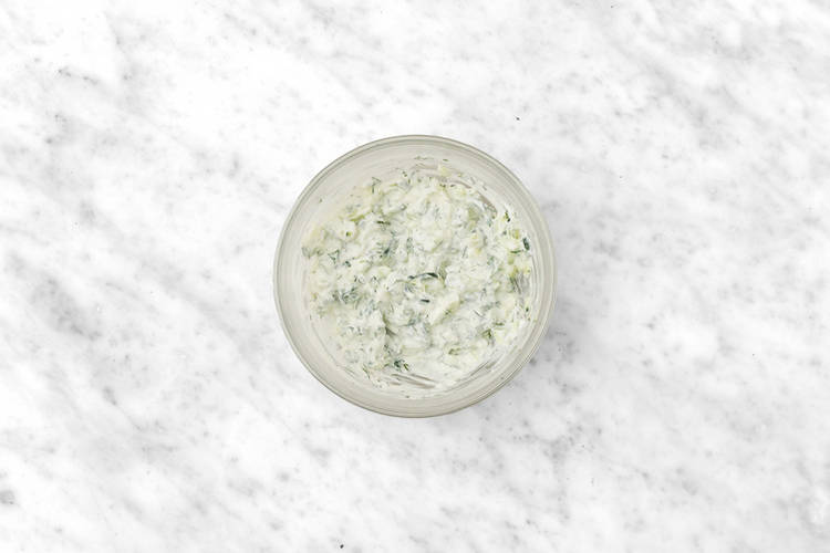 Make the tzatziki