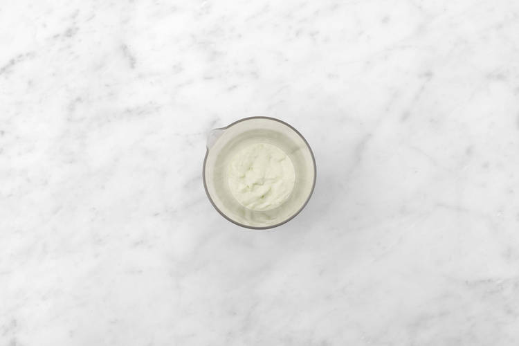 Préparer la crème d'avocat