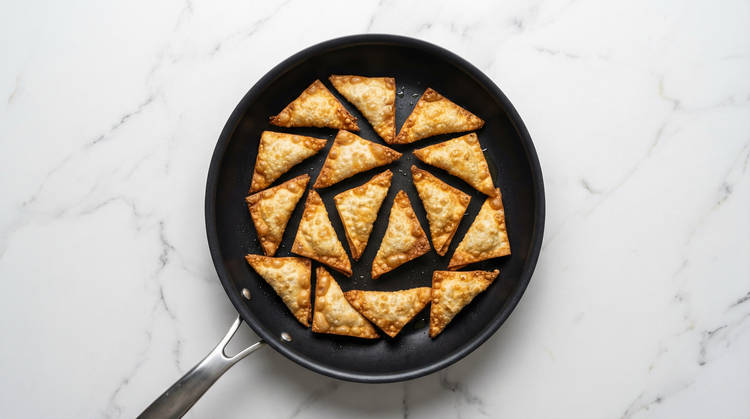 Fry Scallion Rangoons