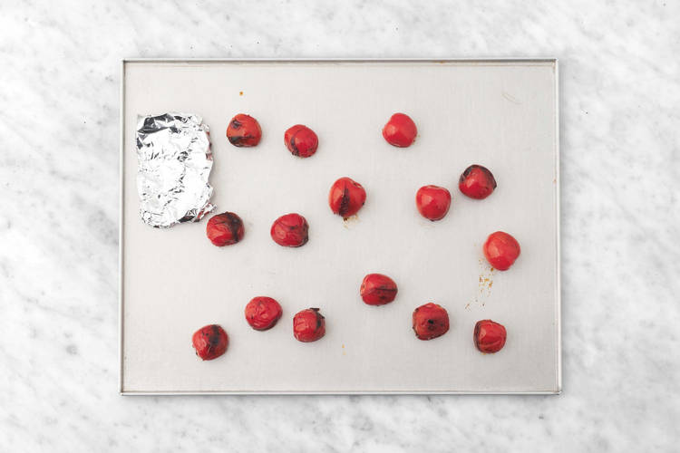 Roast the Tomatoes and Garlic