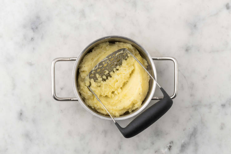 Préparer la purée de pommes de terre