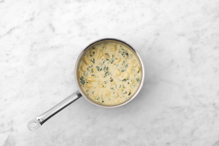 Assembler les pâtes