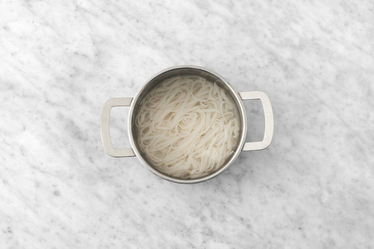 Cook the noodles