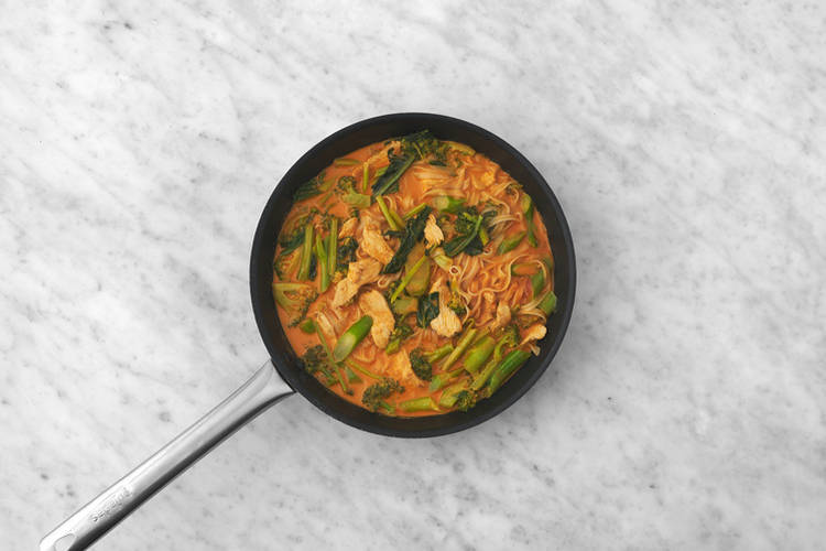 Make the noodle soup