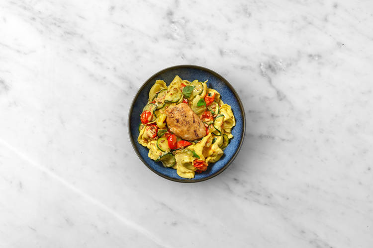 Hähnchen braten &  Anrichten