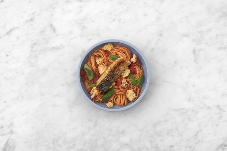 Fisch braten & Anrichten