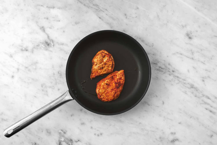 Hähnchenbrust braten