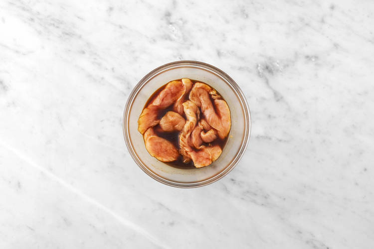 Hähnchen marinieren