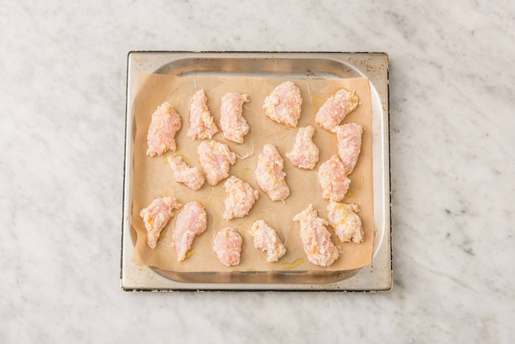 Hähnchen backen