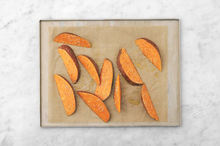 Für die Süßkartoffeln