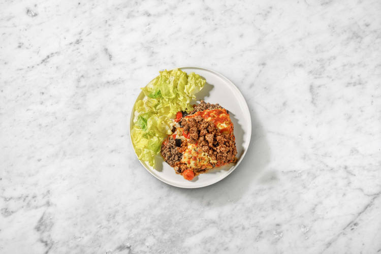 Hack braten & Anrichten