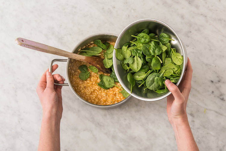 Risotto vollenden