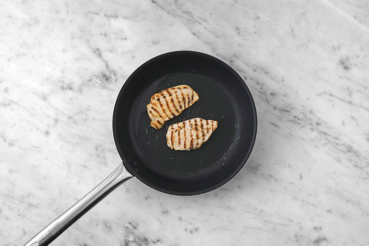 Chick-Eria Filets anbraten