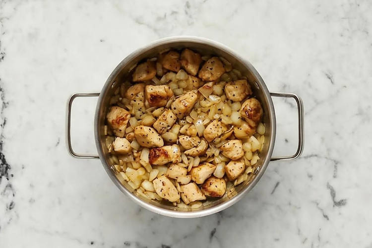 Commencer le ragoût