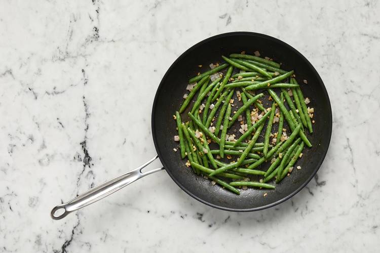 Cuire les haricots verts