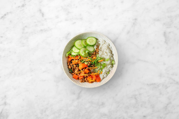 Cuire les galettes à base de plantes