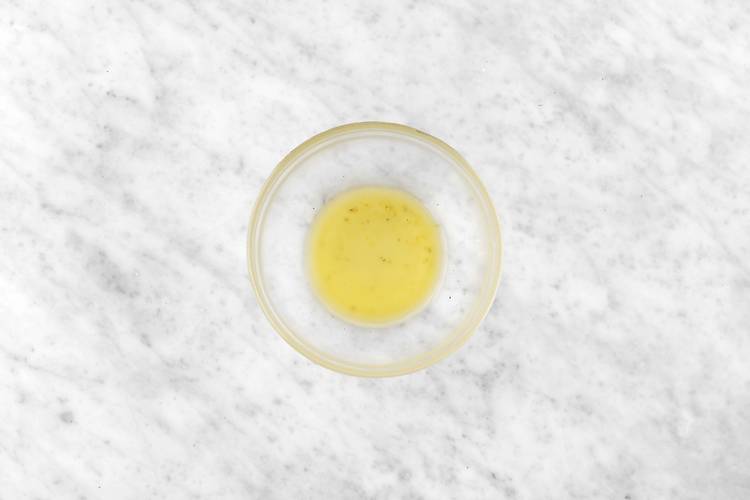 Préparer la vinaigrette