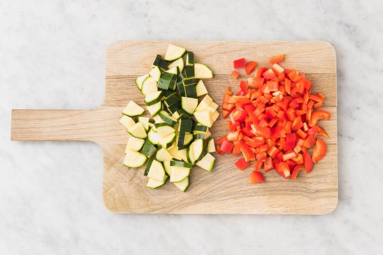 Préparer et griller les légumes