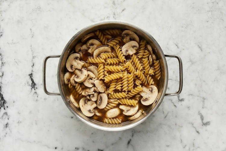 Assembler les pâtes