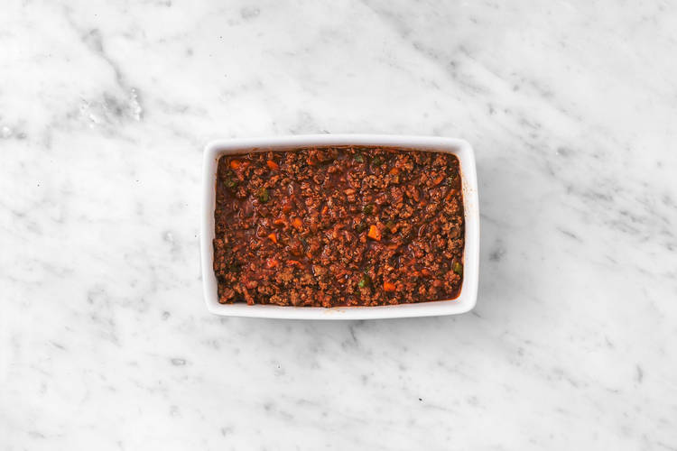 Terminer la garniture de bœuf