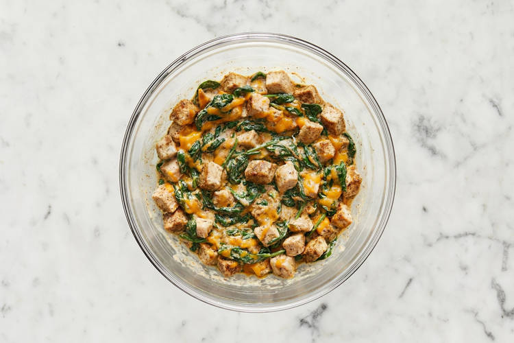 Préparer la garniture