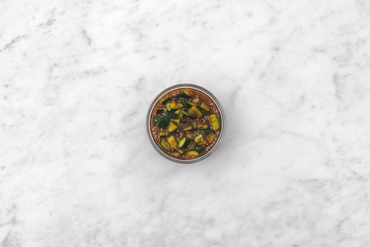 Make the Smacked Cucumber Salad