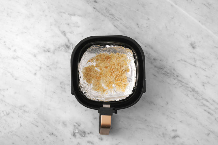 Crisp up the rice