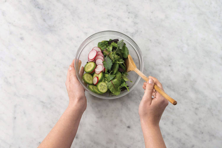 Make the salad